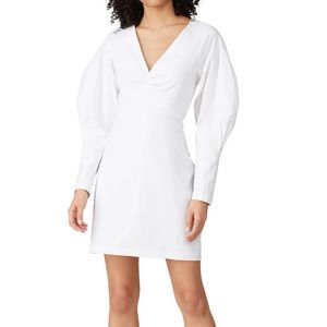 A.L.C. Aila Long Sleeve Linen Mini Dress
